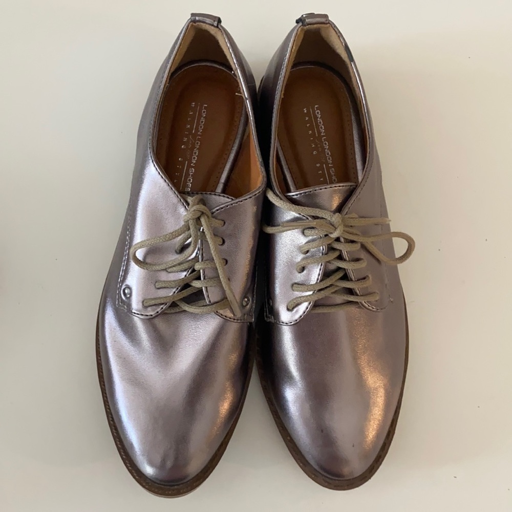 Silver shoes